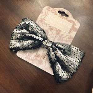 NWT Enchanted Sequin Bow Accessory Unisex Bowtie